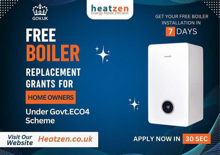 Free boiler replacement Other