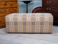 WELSH TAPESTRY BLANKET OTTOMAN REF: 13800 Antiquitaeten 3