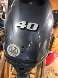 Used Yamaha Used Yamaha 40 HP 4 Stroke Outboard Motor