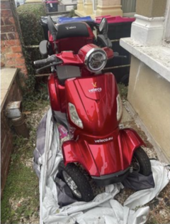 Brand new- used once Veleco Mobility Scooter 